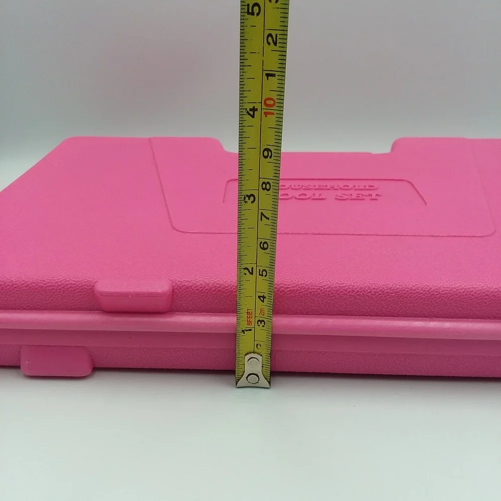 Pink Household DIY Tool Set Hammer Pliers Screwdrivers Womens‎ Dorm